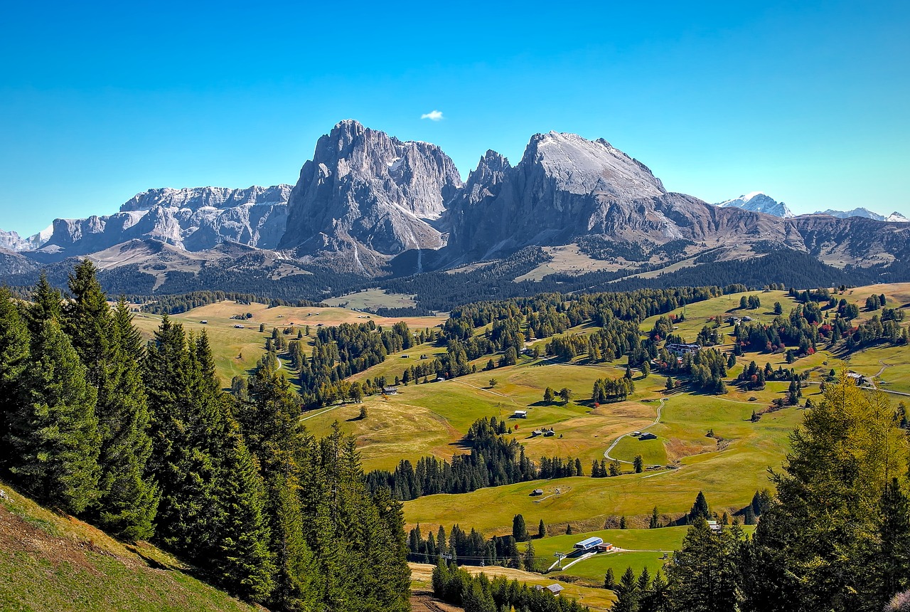 mountains, alps, italy