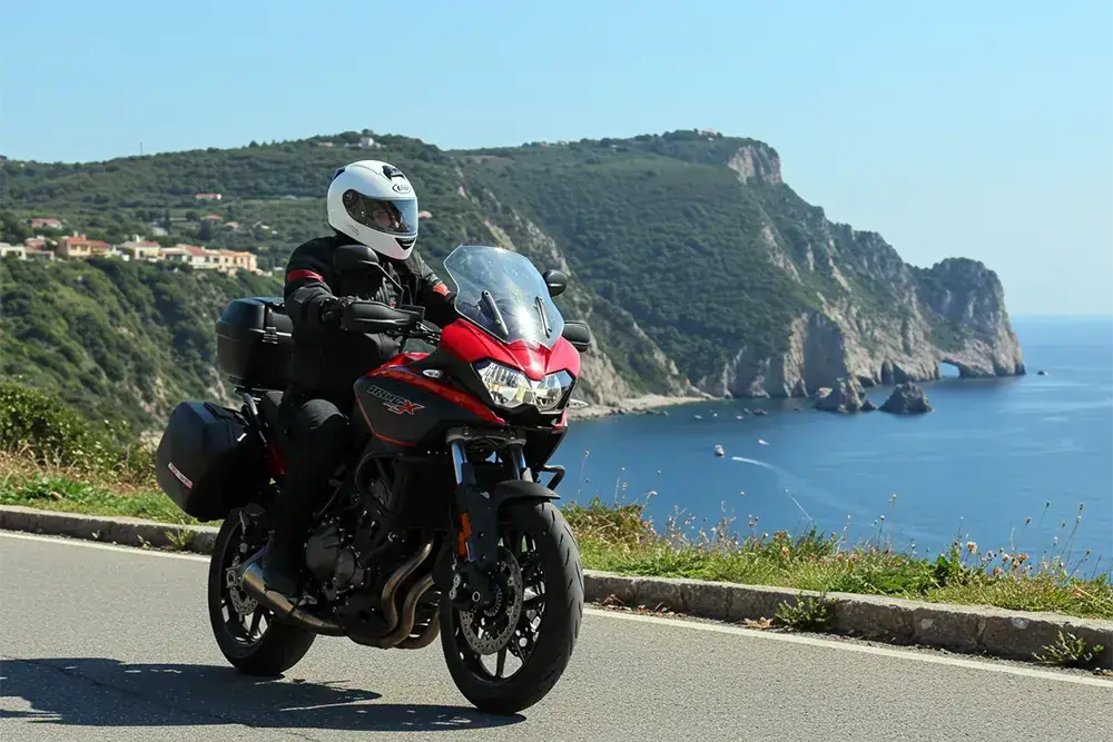 Italy Moto Tours ride to Capo Miseno
