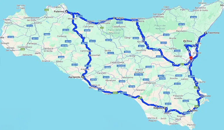 Italy Moto Tours Sicily Grand Ride
